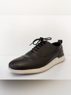 Wolf & Shepherd - Men's Black Leather Crossover Longwing Shoes - 9